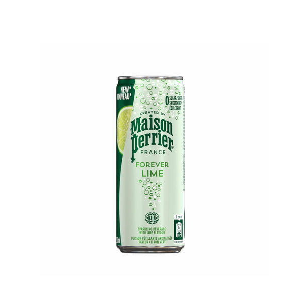 MAISON PERRIER FOREVER Lime Sparkling Water Can 30 x 250ml
