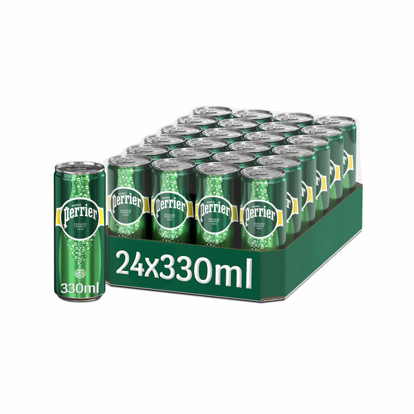 Perrier Sparkling Mineral Water (Can) 24 x 330ml