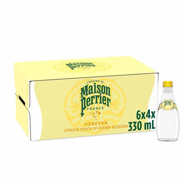 MAISON PERRIER FOREVER COLLECTION Citrus & Cherry Blossom (glass bottle) 24 x 330ml