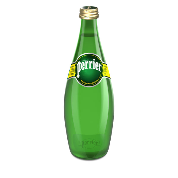 Perrier Sparkling Mineral Water (glass bottle) 750ml