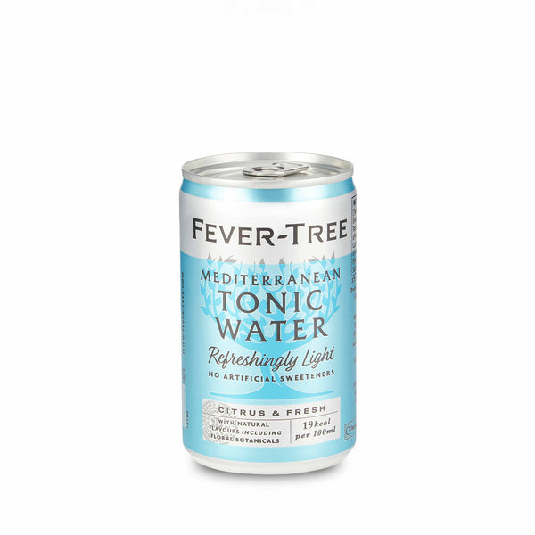 Fever-Tree Light Mediterranean Tonic 3 x (8x150ml) (can)