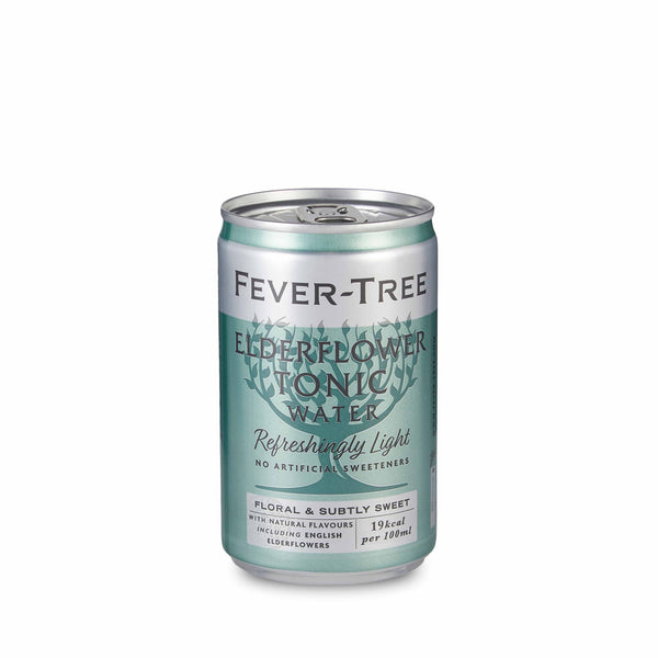 Fever-Tree Light Elderflower Tonic 3 x (8x150ml) (can)