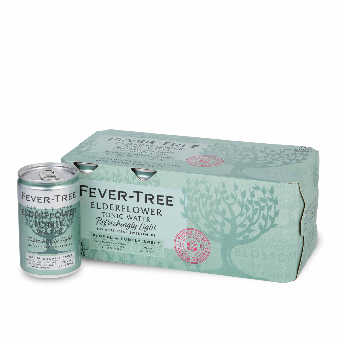 FeverTree Light Elderflower Tonic 3 x (8x150ml) (can) METAGROUP Limited