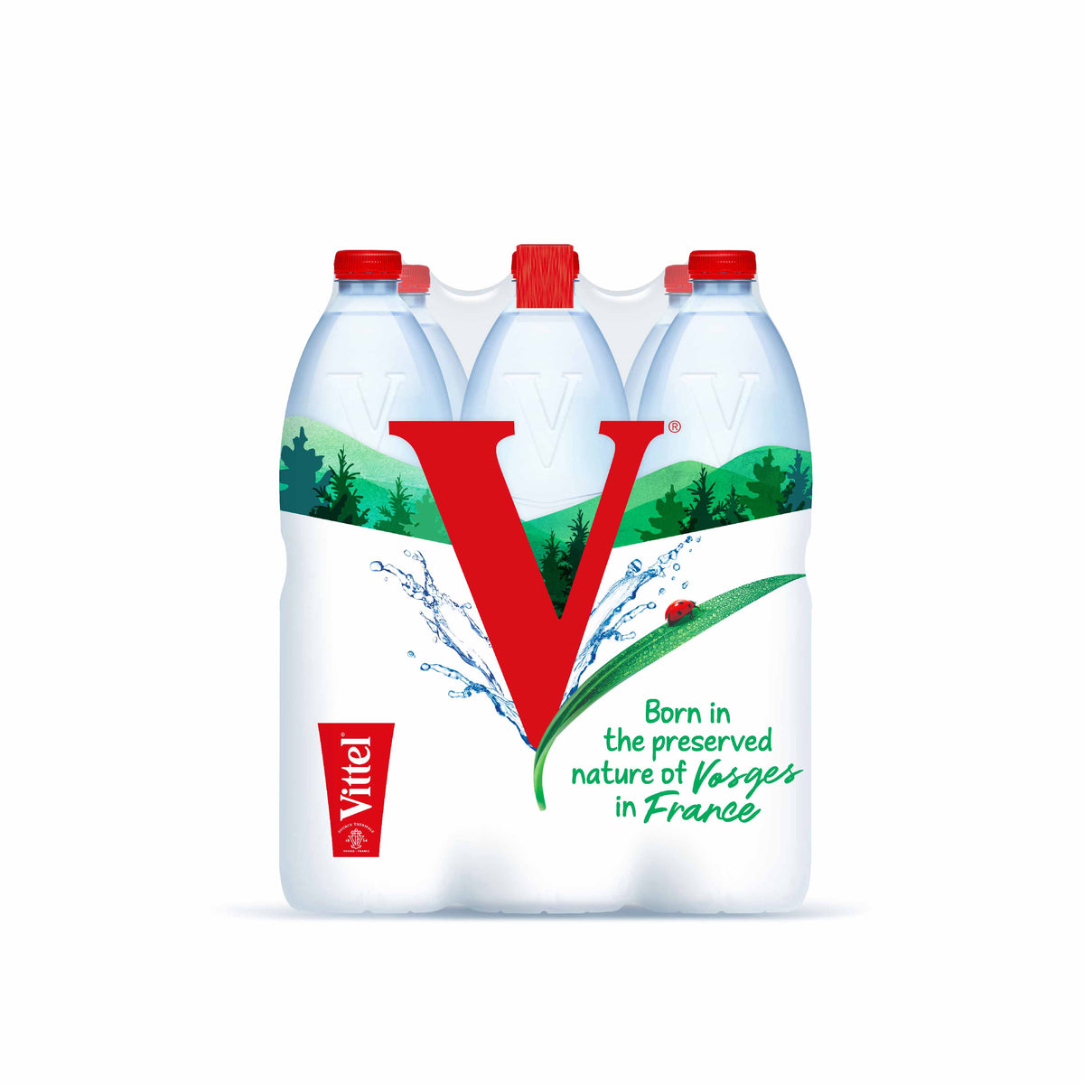 Vittel Mineral Water (PET bottle) 6 x 1.5L METAGROUP Limited