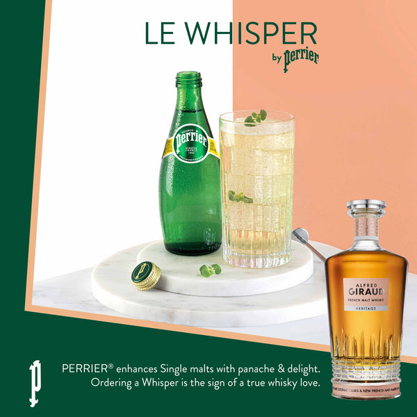 Whisper - Alfred Giraud heritage + Perrier glass 33cl