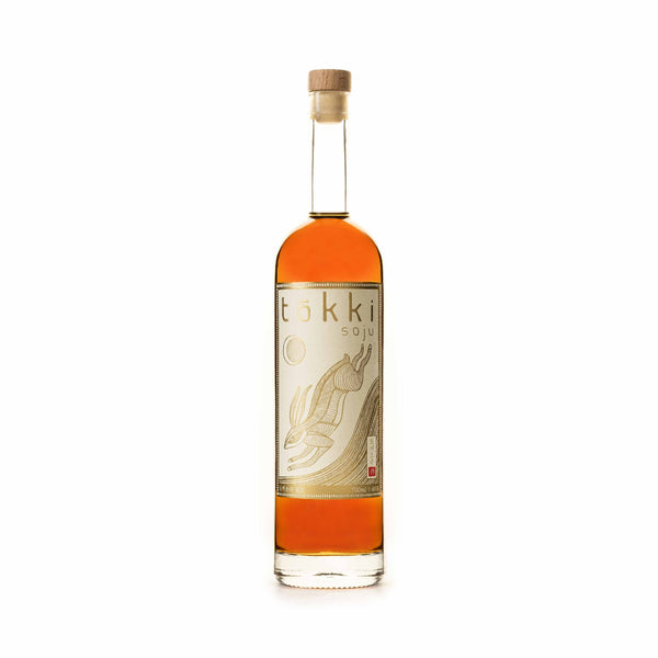 Tokki Soju Gold Label 46% ABV. 750 ml