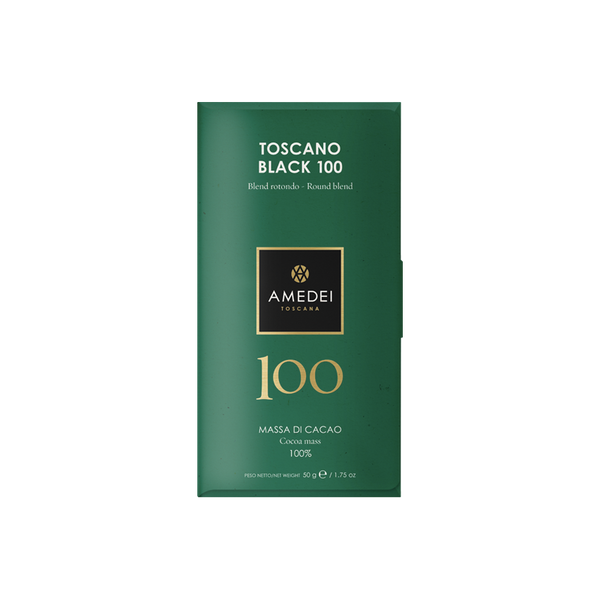 NEW - Amedei Bar Toscano Black 100% (cocoa mass)