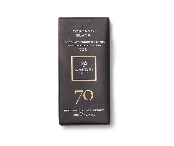 Amedei Amedei Dark Chocolate Bar Toscano Black 70% | METAGROUP Limited