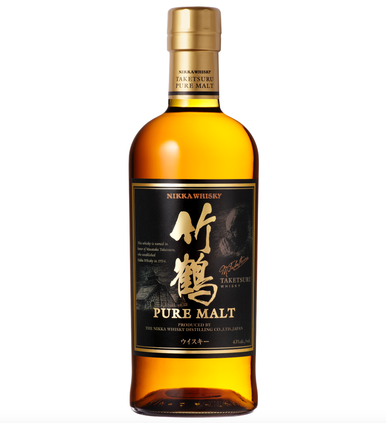 ウイスキー NIKKA TAKETSURU PURE MALT Nikka Taketsuru Pure Malt - Japanese Blended Malt Whisky | Bondston