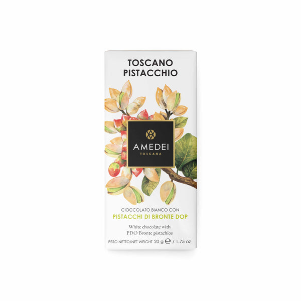 Amedei White Chocolate with Pistachio