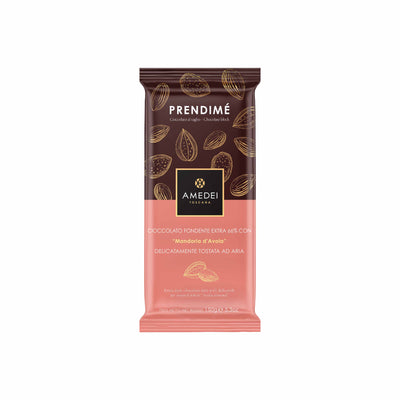 Amedei PRENDIME - Dark Chocolate Bar with Almonds 150g