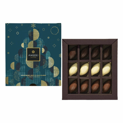 AMEDEI ATTIMO GIFTBOX - 12 Chocolate Cabosses 102g