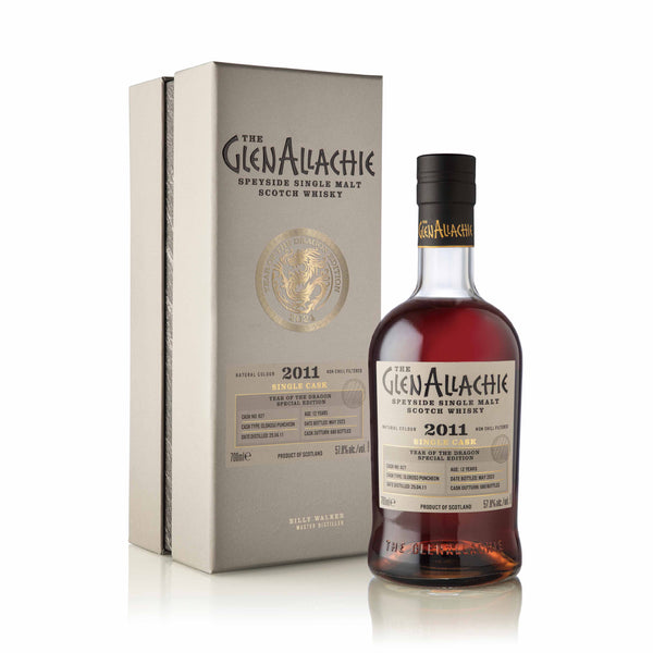 GlenAllachie Year of the Dragon Special Edition - 2011, 12 Year Old Single Cask