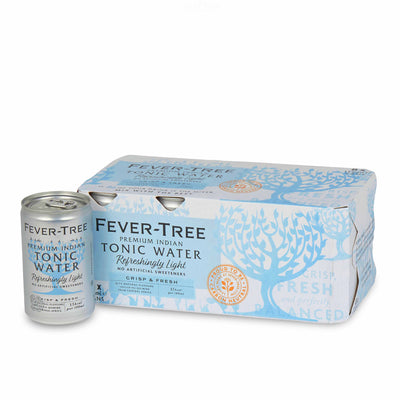 Fever-Tree Light Indian Tonic Water 3 x (8x150ml) (can)