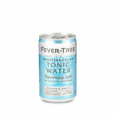 Fever-Tree Light Mediterranean Tonic 3 x (8x150ml) (can)