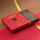 AMEDEI TOSCANO BLACK 63 MEGA BAR - EXTRA DARK CHOCOLATE BAR 63% 700 GR WITH CUTTING KNIFE