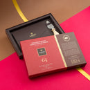 AMEDEI TOSCANO BLACK 63 MEGA BAR - EXTRA DARK CHOCOLATE BAR 63% 700 GR WITH CUTTING KNIFE