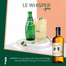 Whisper – Nikka single malt Yoichi + Perrier glass 33cl