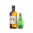 Whisper – Nikka single malt Yoichi + Perrier glass 33cl