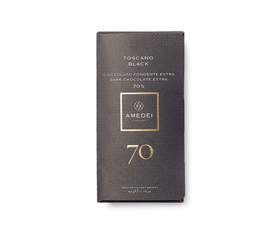 Amedei Amedei Dark Chocolate Bar Toscano Black 70% | METAGROUP Limited