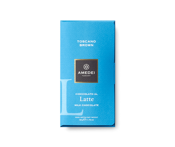 Amedei Amedei Latte Chocolate Bar Toscano Brown | METAGROUP Limited