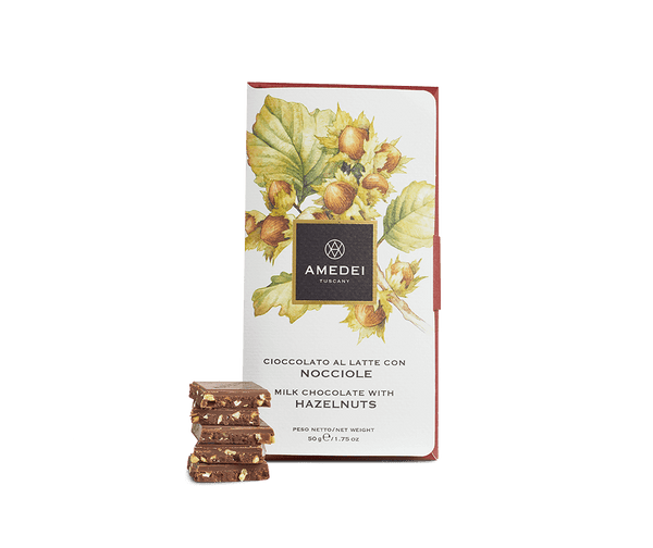 Amedei Amedei FRUTTI - Milk Chocolate Bar with Hazelnuts | METAGROUP Limited