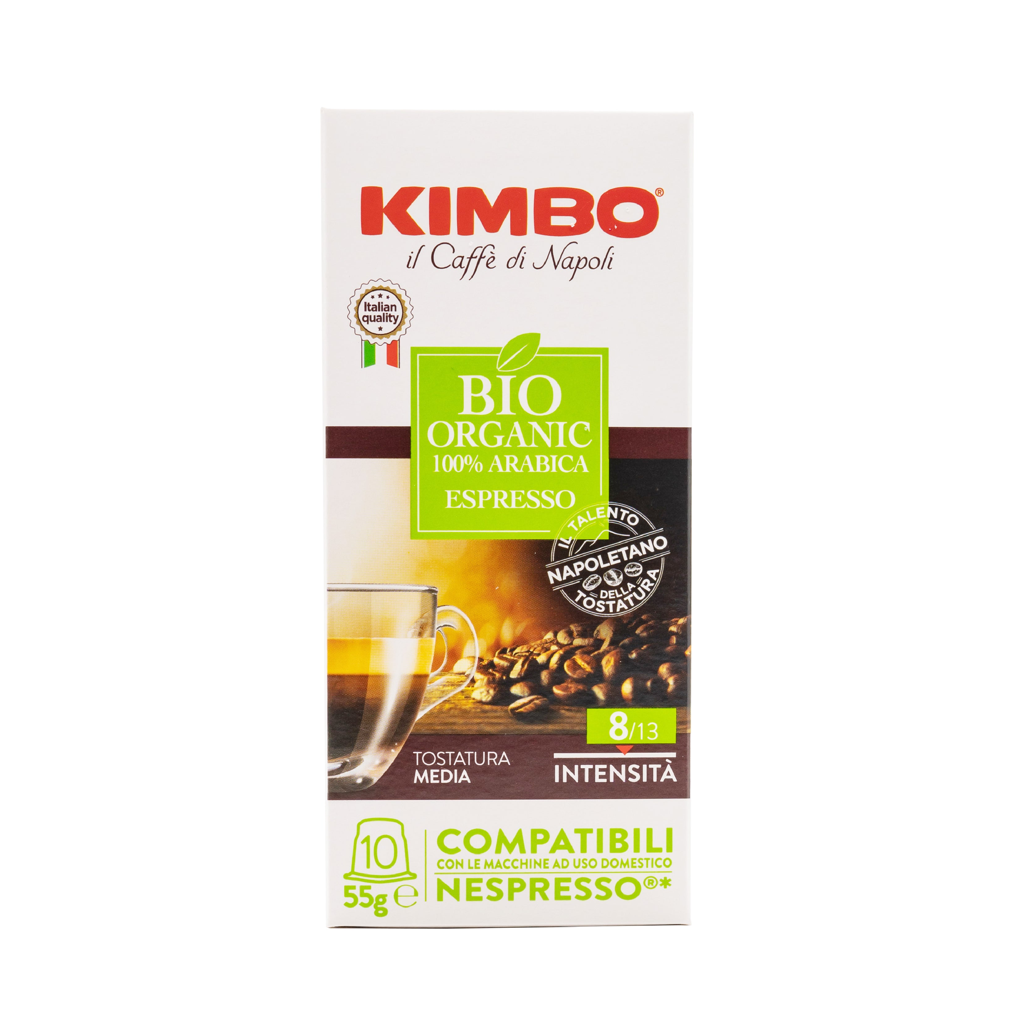Kimbo Bio Organic Nespresso Compatible Capsules Limited